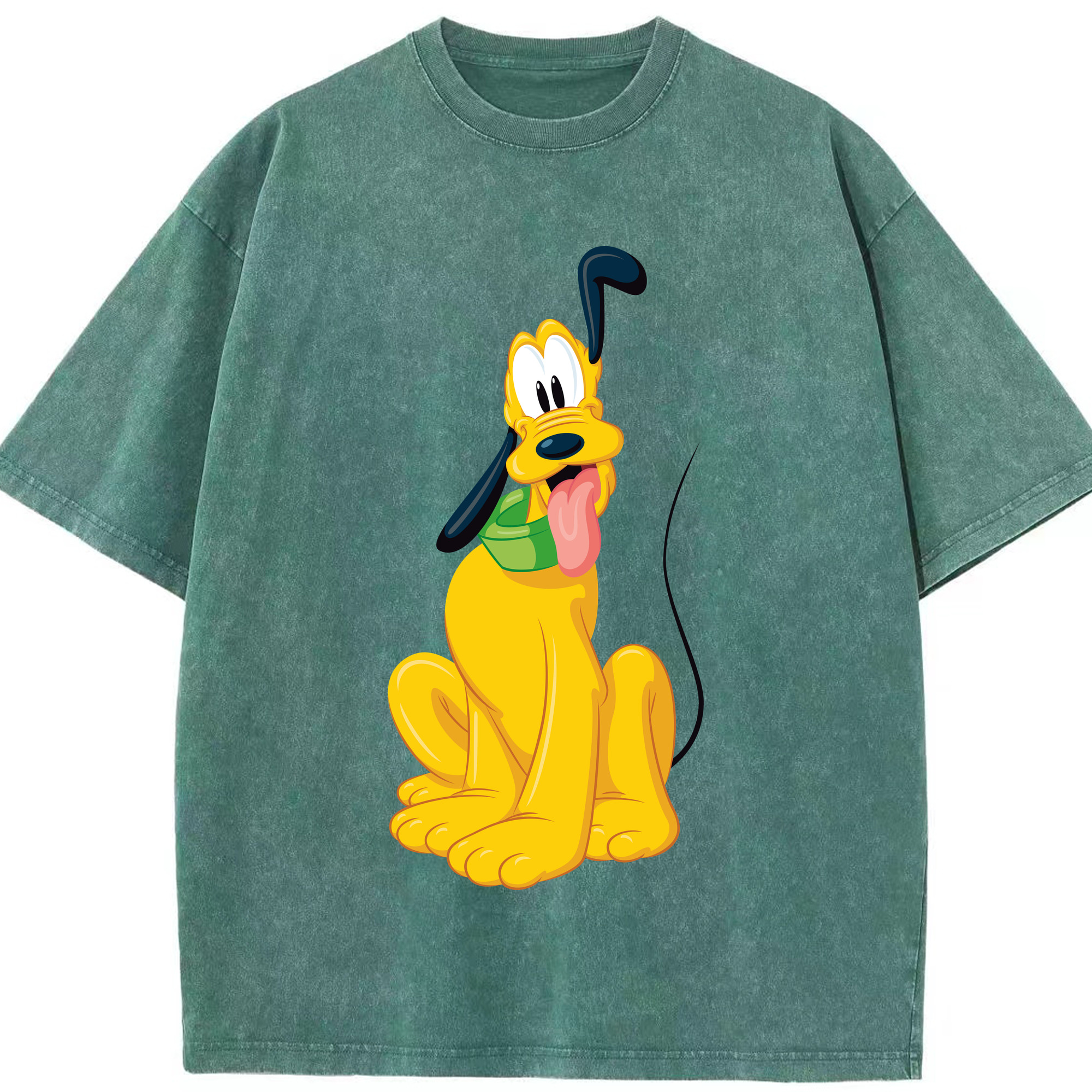 （画像用） ミッキーマウス Mickey Mouse 綿100% ヴィンテージ風 半袖Tシャツ（フロントプリント）